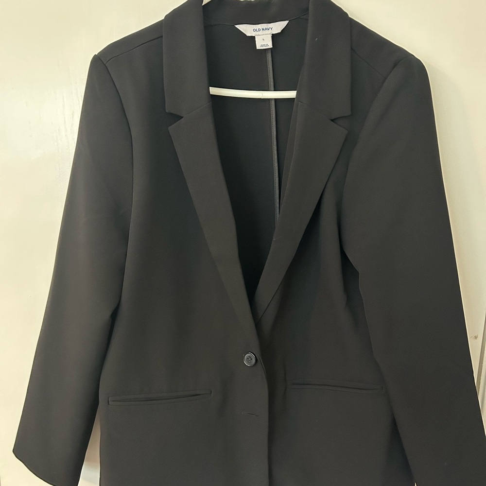 Old Navy Women's Classic Black Suit Jacket